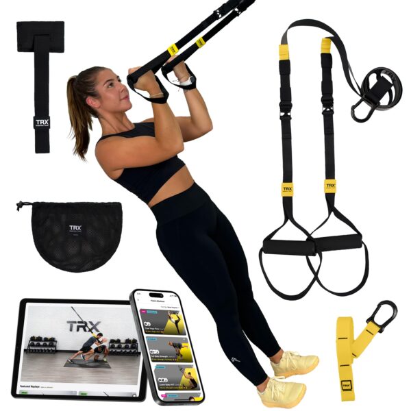 TRX GO Suspension Trainer – Portable Home Gym for Full-Body Workouts